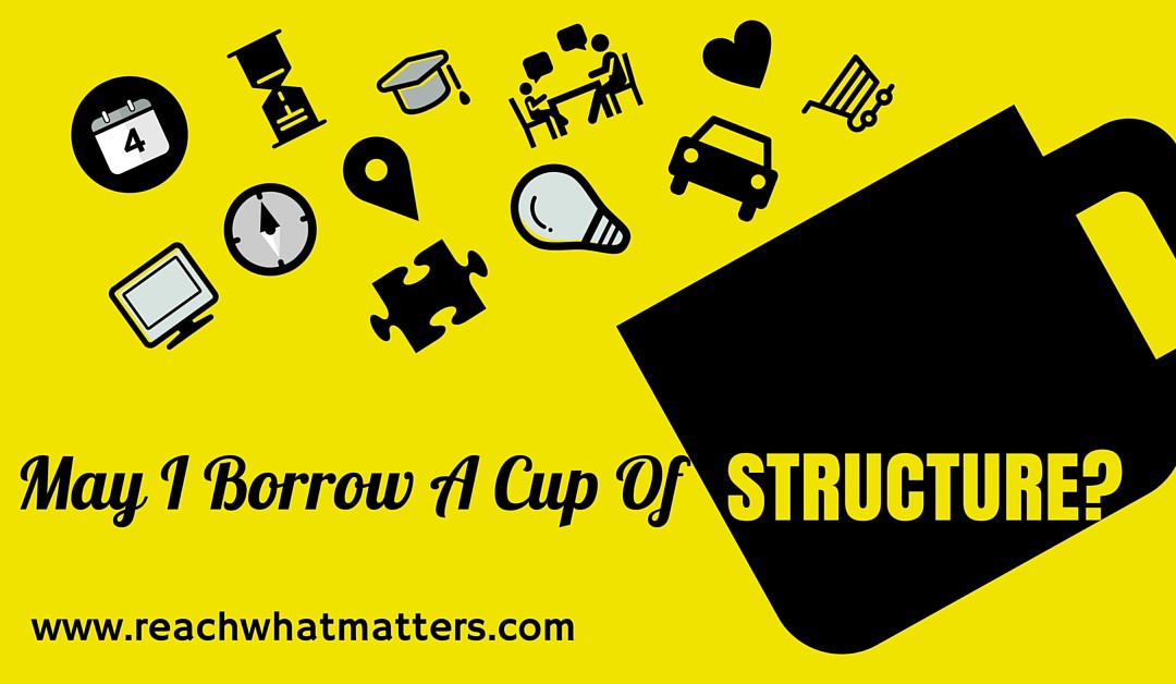 “May I Borrow A Cup of Structure?”